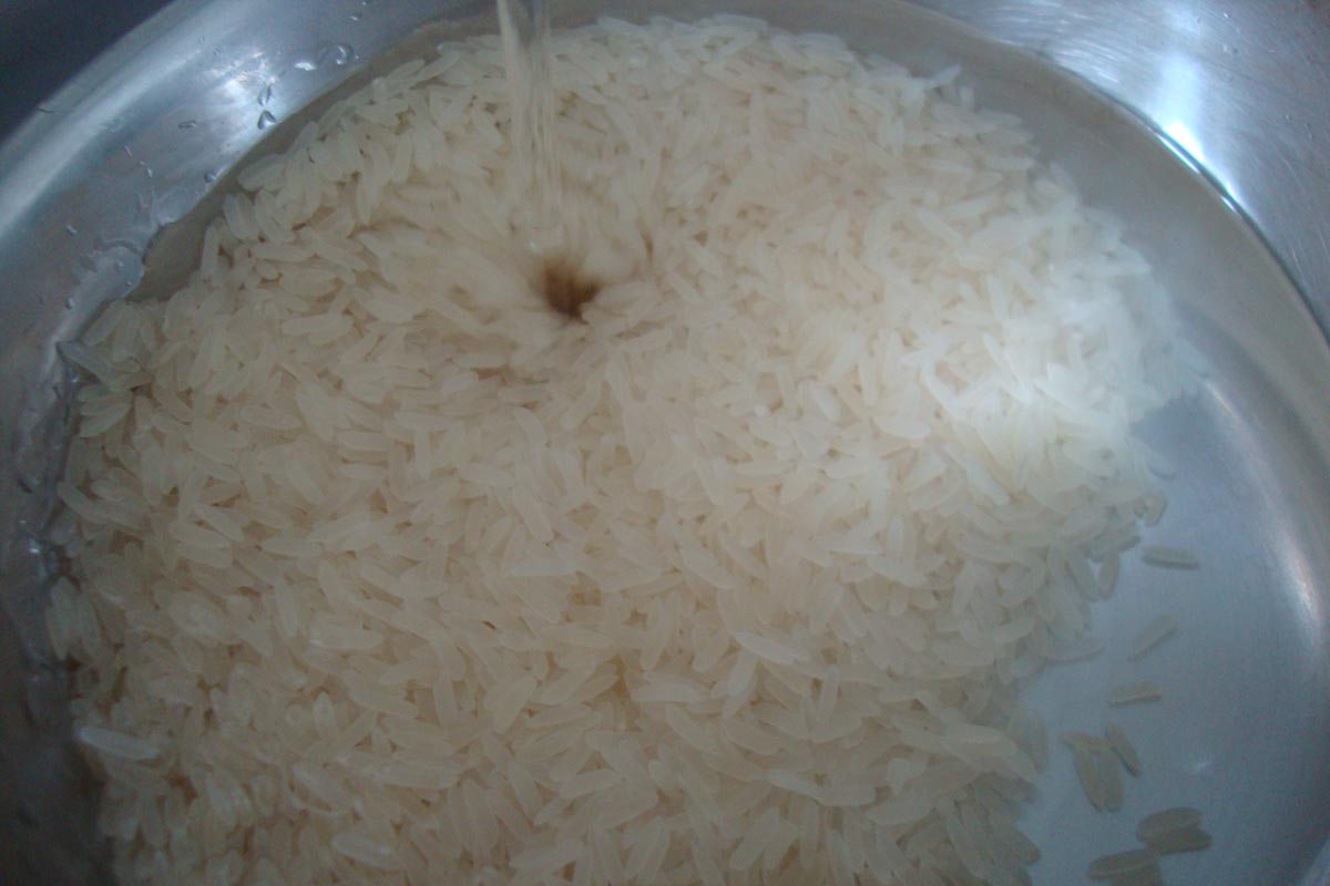 рис промыт